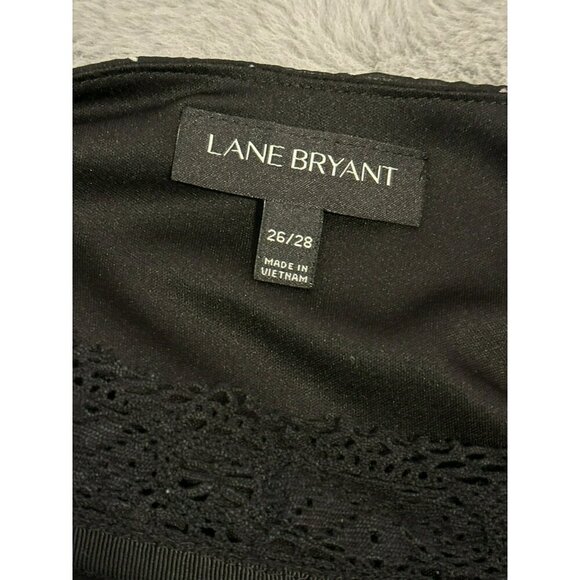 Lane Bryan Women's Plus 26 / 28 Black Polka Dot Maxi Dress Witchy Goth - Picture 8 of 10